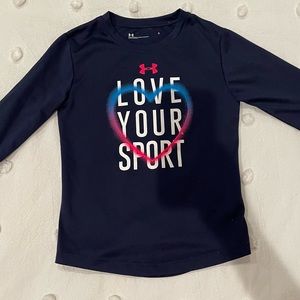 Girls Under Armour shirt